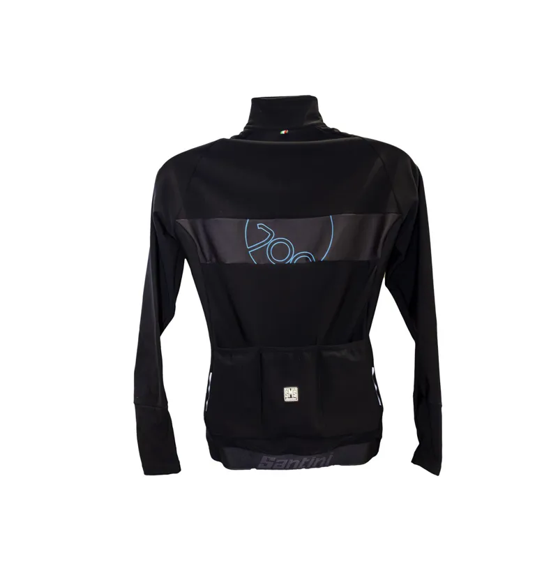 700 Gradient Aquazero Long Sleeve Thermal Cycling Jersey V2 : Black-2
